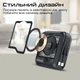 УМБ Promate TransMag-20Pro 10000 mAh, USB-A, USB-С кабель, Lightning коннектор, Qi, Black (transmag-20pro.black) - зображення 7