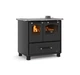 Кухонна піч La Nordica Family 3,5 з варильною поверхнею та духовкою ANTHRACITE BLACK - зображення 1
