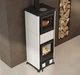 Чавунна піч La Nordica NOVA FORNO MATTE WHITE - зображення 2