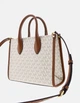 Cумка женская Michael Kors Mirella Small Logo Brown White MK5922418bl - изображение 5