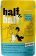Упаковка влажного корма Half&Half для взрослых кошек кусочки с лососем в желе в форме пауча 100 г х 22 шт (2700000039960) - изображение 2
