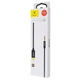 Кабель AUX Baseus Yiven Type-C to 3.5 mini jack (1.2m) black - изображение 2