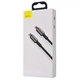 Кабель Baseus Tungsten Gold Type-C to Lightning PD 20W (2m) black - изображение 2