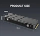 Радиатор охлаждения SSD M.2 2280 + термопрокладки Jeyi iCold-2 Silver - изображение 6