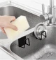 Тримачі для кухонної губки-мочалки в раковину Haowa Sponge Holder (3M) 4шт Чорні - зображення 5