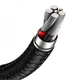 Кабель Baseus Cafule Metal Data Type-C 66W (0.25m) black - изображение 2