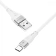 Кабель Proove Soft Silicone USB to Type-C 2.4A (1m) black - зображення 4