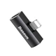 Переходник AUX Baseus L46 Lightning to Lightning + Lightning black - изображение 6