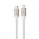 Кабель Proove Dense Metal Type-C to Lightning 27W (1m) white - изображение 1