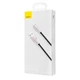 Кабель Baseus Cafule Metal Lightning 2.4A (0,25m) black - зображення 5