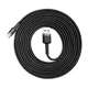 Кабель Baseus Cafule Type-C Cable 2A (3m) red/black - зображення 4