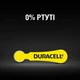 Батарейка Duracell для слухових апаратів розмір 10, 6 шт. в упаковці (5007510/5011445) - зображення 7