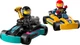 Конструктор Lego City Картинг та гонщики 60400 - зображення 3