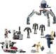 Конструктор Lego Star Wars Клоны-пехотинцы и боевой дроид 75372 - изображение 3