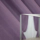 Комплект готових штор VR-Textil Ibiza № 1347ш Фіалковий 150х290 см 2 шт (33-0176) - зображення 1