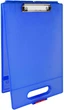 Папка-кейс Dexas Clipcase-1 А4 c ручкой 40x25,5 синий 1717-J2728 (1717-J1LE) - изображение 2