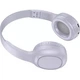 Бездротові навушники з мікрофоном Hoco W46 Foldable Bluetooth 5.3 MP3 AUX Light Blue Gray - изображение 3