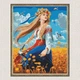 Картина по номерам 50*60 см Девушка в вышиванке. Украинский сюжет Оригами LW 31530 большой размер - изображение 5