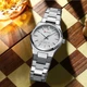 Наручний годинник Curren 8439 Silver-White фактурний - изображение 2