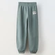Детские теплые спортивные штаны для девочки Zara KK9008-707-527_серо-зеленый 134 см Серо-зеленые (Za04448005268) - изображение 1