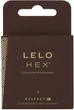 Презервативи Lelo Hex Respect XL 3 шт (7350075024979) - зображення 1