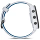 Спортивные часы GARMIN Forerunner 265 Black Bezel with Whitestone Case and Whitestone/Tidal Blue Silicone Band - изображение 4