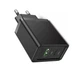 Мережевий зарядний пристрій Vention Two-Port USB(A+C) Wall Charger (18W/20W) EU-Plug Black FBBB0-EU - зображення 2