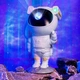 Лазерный ночник проектор звездного неба Астронавт (22.8см) 8 режимов свечения с пультом (Белый) - изображение 6