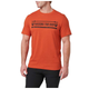 Футболка 5.11 PT-R RAISING BAR TEE 76320 Medium, Autumn Orange - изображение 1