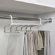 Вешалка-органайзер на 6 крючков МВМ MY HOME Бело-серая (ST-02 WHITE/GRAY) - изображение 3