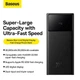 Внешний аккумулятор повербанк power bank Baseus Star-Lord Digital Display 30000mAh USB/Type-C, PD/QC, 22.5W/3A - изображение 8