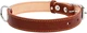 Ошейник Collar двойной (ширина 25 мм, длина 38-50 см) Коричневый (02296Collar) - изображение 2
