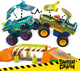 Klocki konstrukcyjne Mega Bloks Hot Wheels Monster Trucks Mega-Wrex Tor Obstacle Course 332 elementy (194735102662) - obraz 2