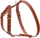 Шлея Collar одинарная для мелких и средних собак (ширина 20 мм, А:40-56 см, В:57-65 см) Коричневая (06366Collar) - изображение 2