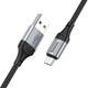 Кабель Micro USB HOCO X102 для зарядки 2.4A 1м черный - изображение 3
