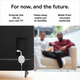 Odtwarzacz multimedialny Google Chromecast z Google TV 4K UHD (2160p) Biały (GA01919-NO) - obraz 11