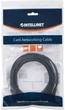 Patchcord Intellinet Cat 6 UTP 0.5 m Black (766623342032) - obraz 2