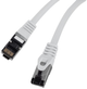 Patchcord Lanberg S/FTP Cat 8 0.25 m Grey (5901969437881) - obraz 1