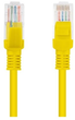 Patchcord Lanberg UTP Cat 6 10 m Yellow (5901969409147) - obraz 2