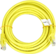 Patchcord Lanberg UTP Cat 6 15 m Yellow (5901969409154) - obraz 2