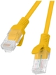 Патч-корд Lanberg UTP Cat 6 20 м Orange (5901969423020) - зображення 1