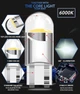 Светодиодная лампочка автомобильная T10 W5W LED COB лампы/огни/габариты 1 шт. Кристально-синий - изображение 7