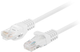 Patchcord Lanberg UTP Cat 6 0.25 m White (5901969435825) - obraz 1