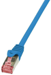 Patchcord LogiLink Cat 6 S/FTP 10 m Blue (4052792021462) - obraz 1