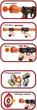 Игрушечный пистолет Le Neng Toys с мишенями (6910010668135) - изображение 4