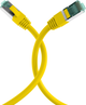 Patchcord LogiLink Cat 6a S/FTP 7.5 m Yellow (4052792020694) - obraz 1