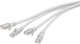 Патч-корд LogiLink Cat 6a S/FTP 0.25 м White (4052792020045) - зображення 2