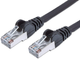 Patchcord LogiLink Cat 6a S/FTP PUR 5 m Black (4052792049800) - obraz 2