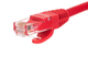 Patchcord Netrack Cat 5e UTP 0.5 m Red (5908268771449) - obraz 2