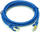 Патч-корд Netrack Cat 6 UTP 2 м Blue (5908268776390) - зображення 2